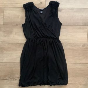 H&M Black Bubble Dress XS